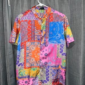 Colorful Bandanna Shirt